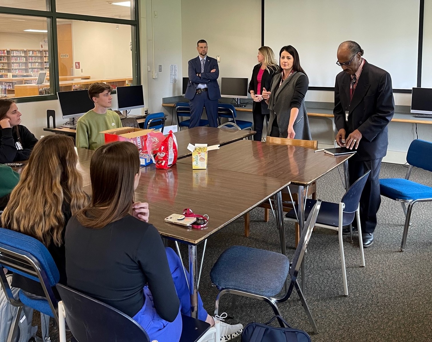 Student United Way meeting, AHS